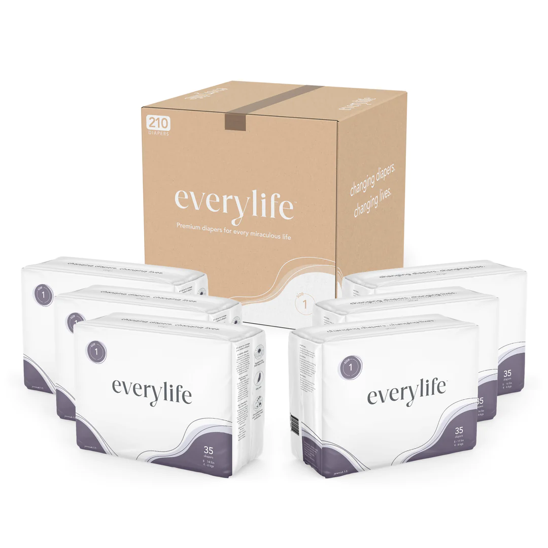 EveryLife diaper package product render